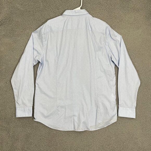 NEW Hugo Boss BOSS Dress Shirt Men 2XL Blue Slim Fit Button Down - Picture 2 of 10
